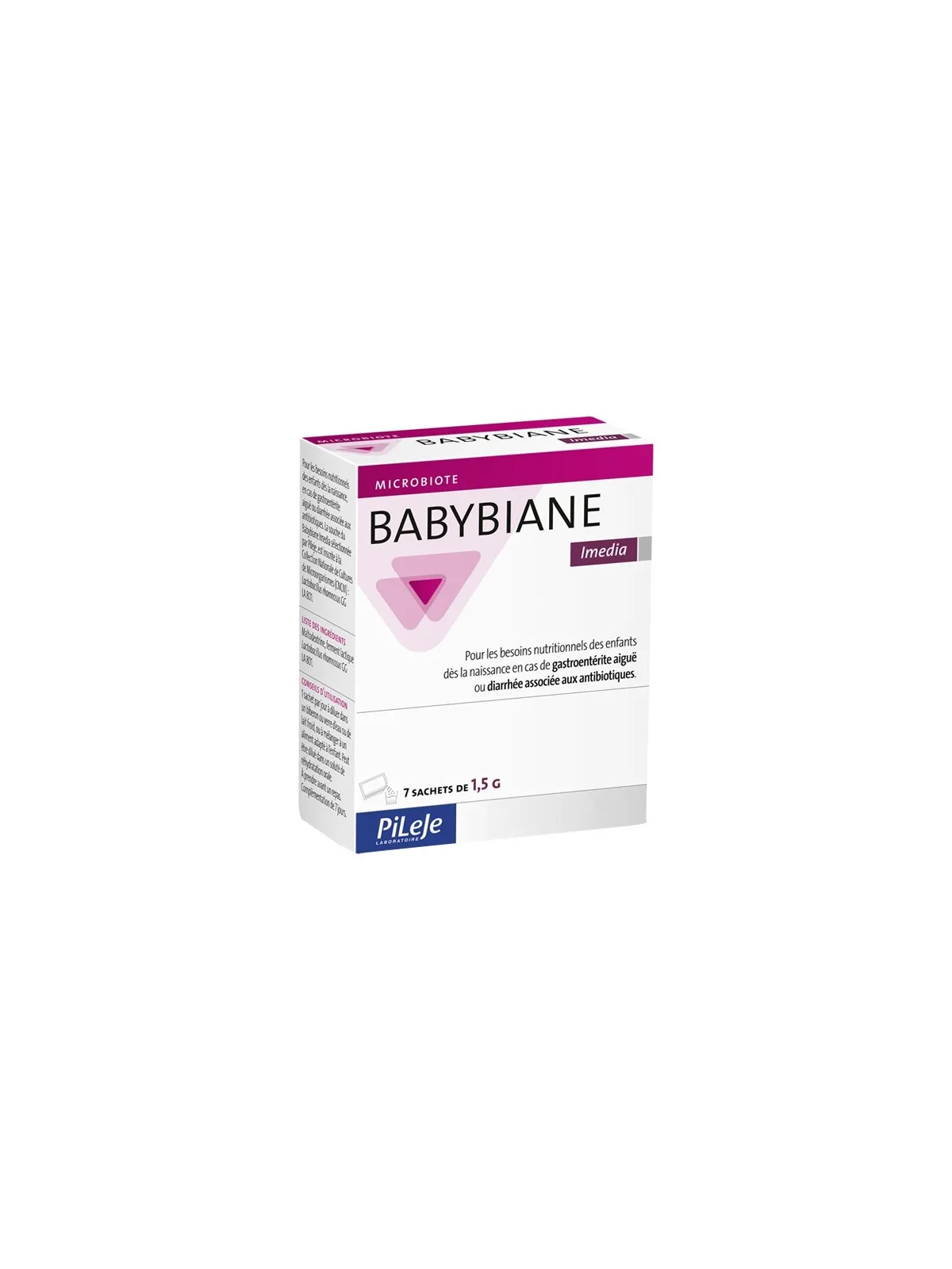 Pileje babybiane imedia 7 sachets