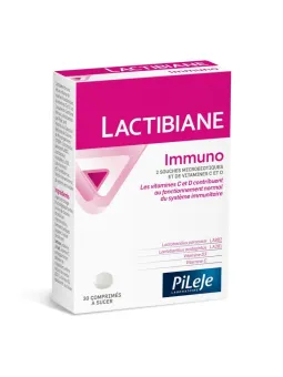 PILEJE Lactibiane Immuno Comprimés boite de 30