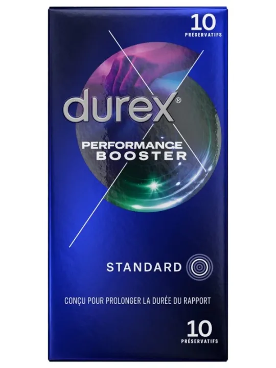 DUREX Performance Booster Préservatifs boite de 10
