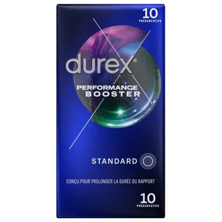 DUREX Performance Booster Préservatifs boite de 10