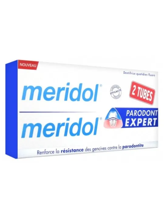 MERIDOL Dentifrice Parodont Expert 2X75ML