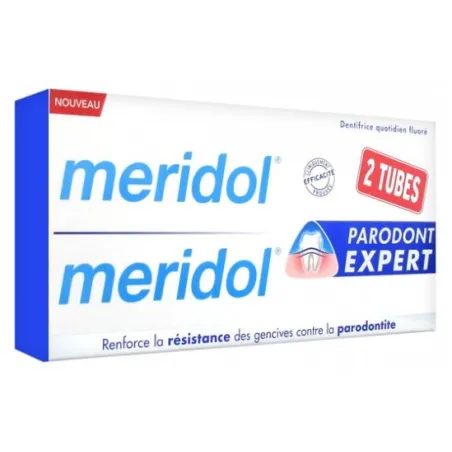 MERIDOL Dentifrice Parodont Expert 2X75ML