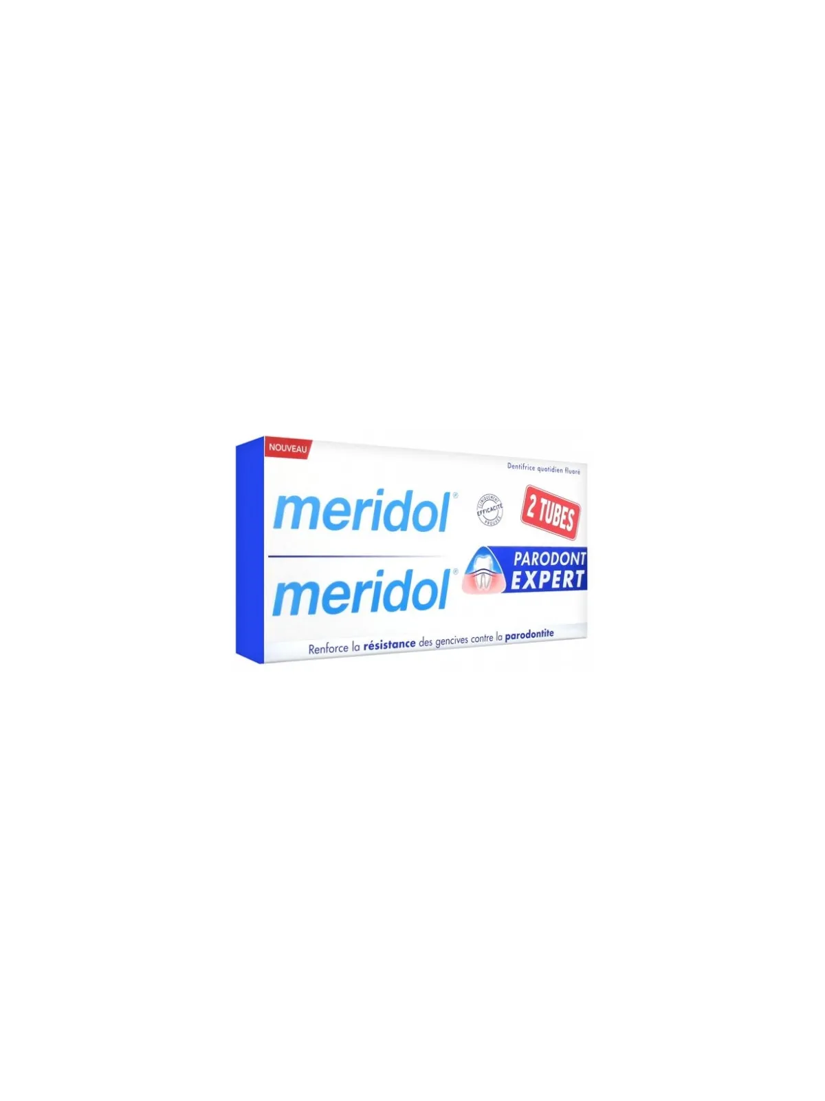 MERIDOL Dentifrice Parodont Expert 2X75ML