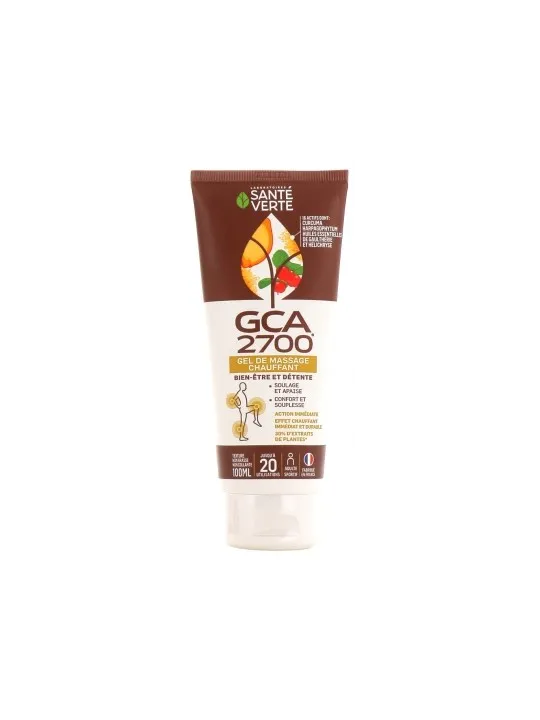 SANTE VERTE GCA 2 700 Gel de Massage Chauffant 100ML