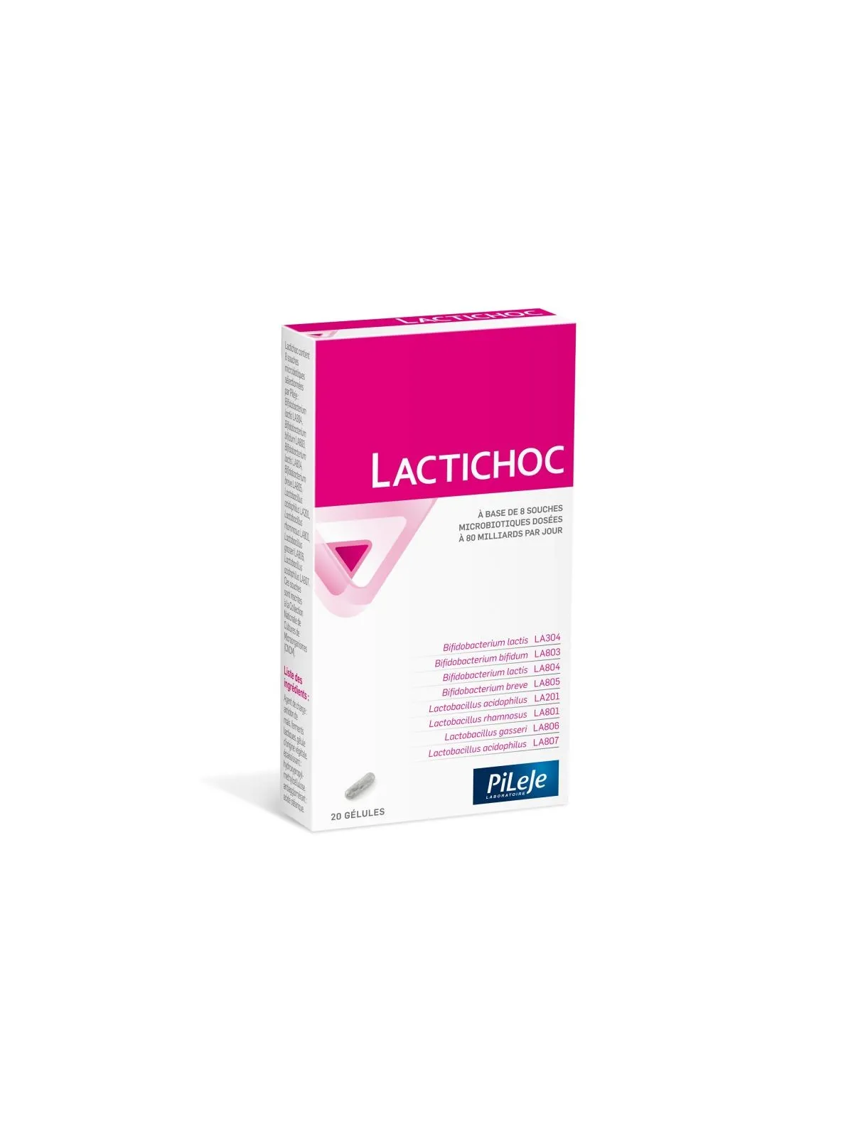 PILEJE Lactichoc Gélules boite de 20