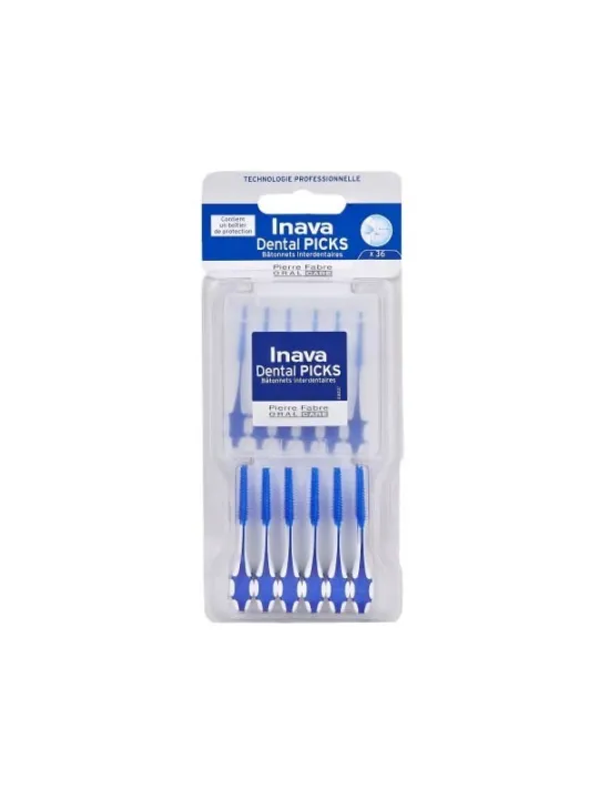 Inava dental picks 36 bâtonnets