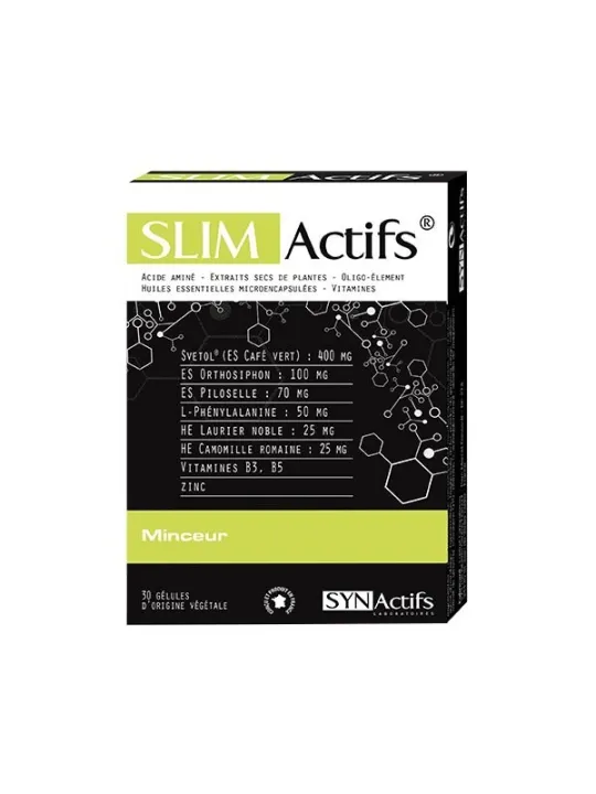 Synactifs slimactifs minceur 30 gélules