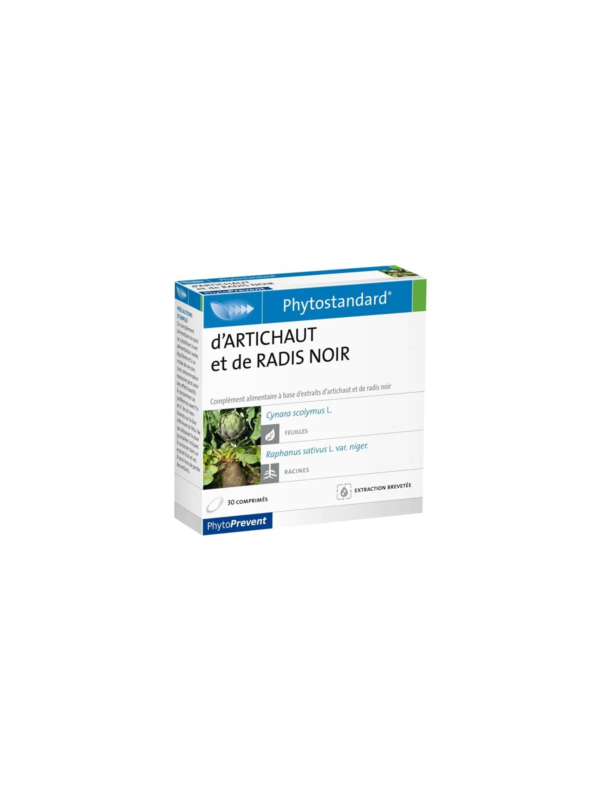 Pileje phytostandard artichaut et radis noir 30 comprimés