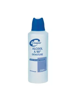 COOPER Alcool 90° Dénature 250ML