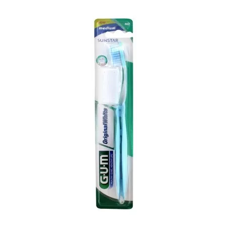 GUM Brosse à Dents Original White Médium Compacte n°563