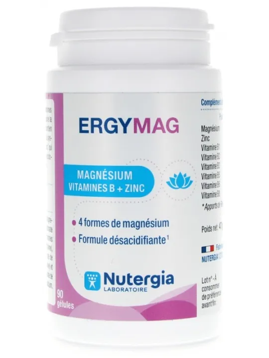 NUTERGIA Ergymag Gélules boite de 90