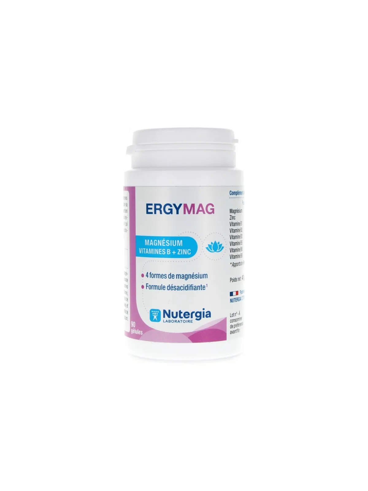 NUTERGIA Ergymag Gélules boite de 90