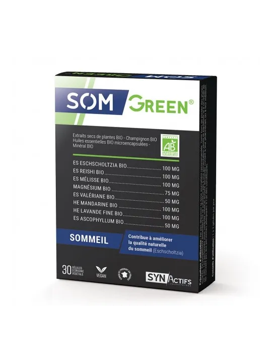 SYNACTIFS Somgreen Gélules Boite de 30