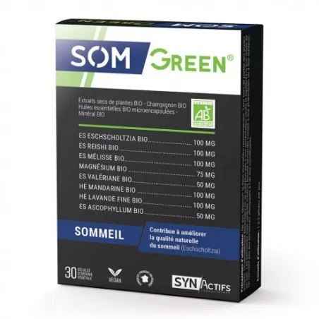 SYNACTIFS Somgreen Gélules Boite de 30
