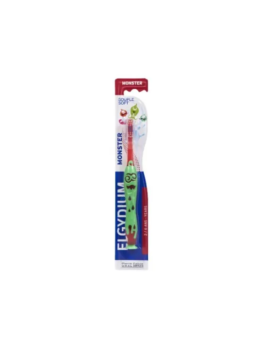 Elgydium brosse à dent kids monster 2-6 ans