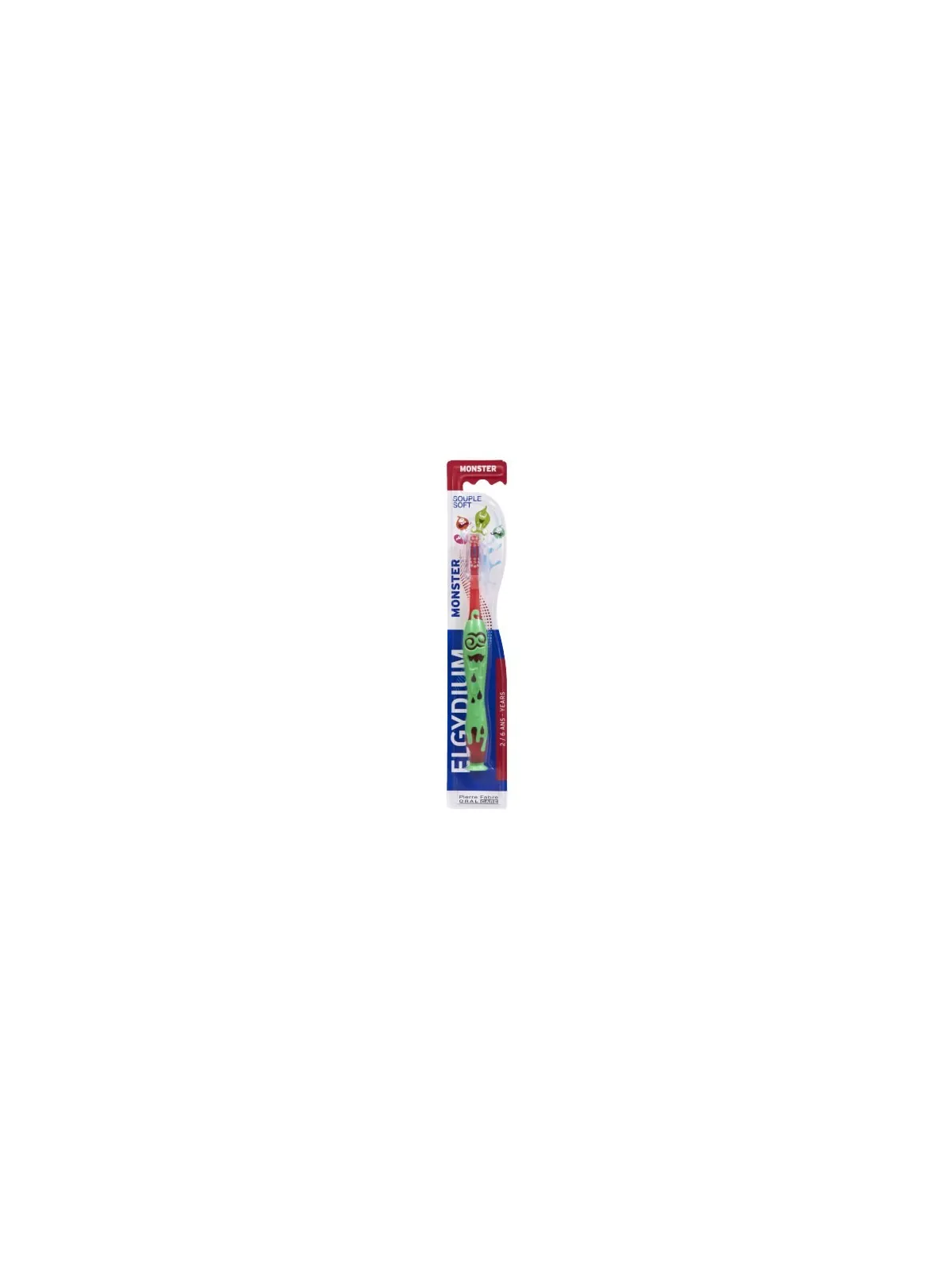 Elgydium brosse à dent kids monster 2-6 ans