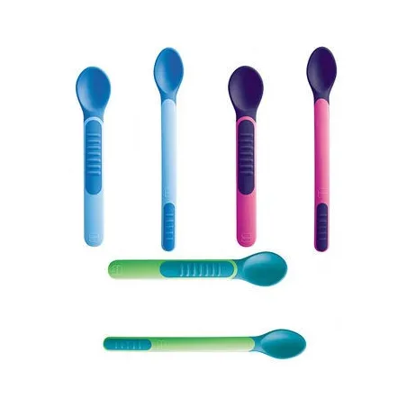 MAM cuillères thermosensibles + étui boite 2