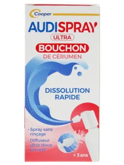 AUDISPRAY Ultra Bouchon de Cérumen 20ML