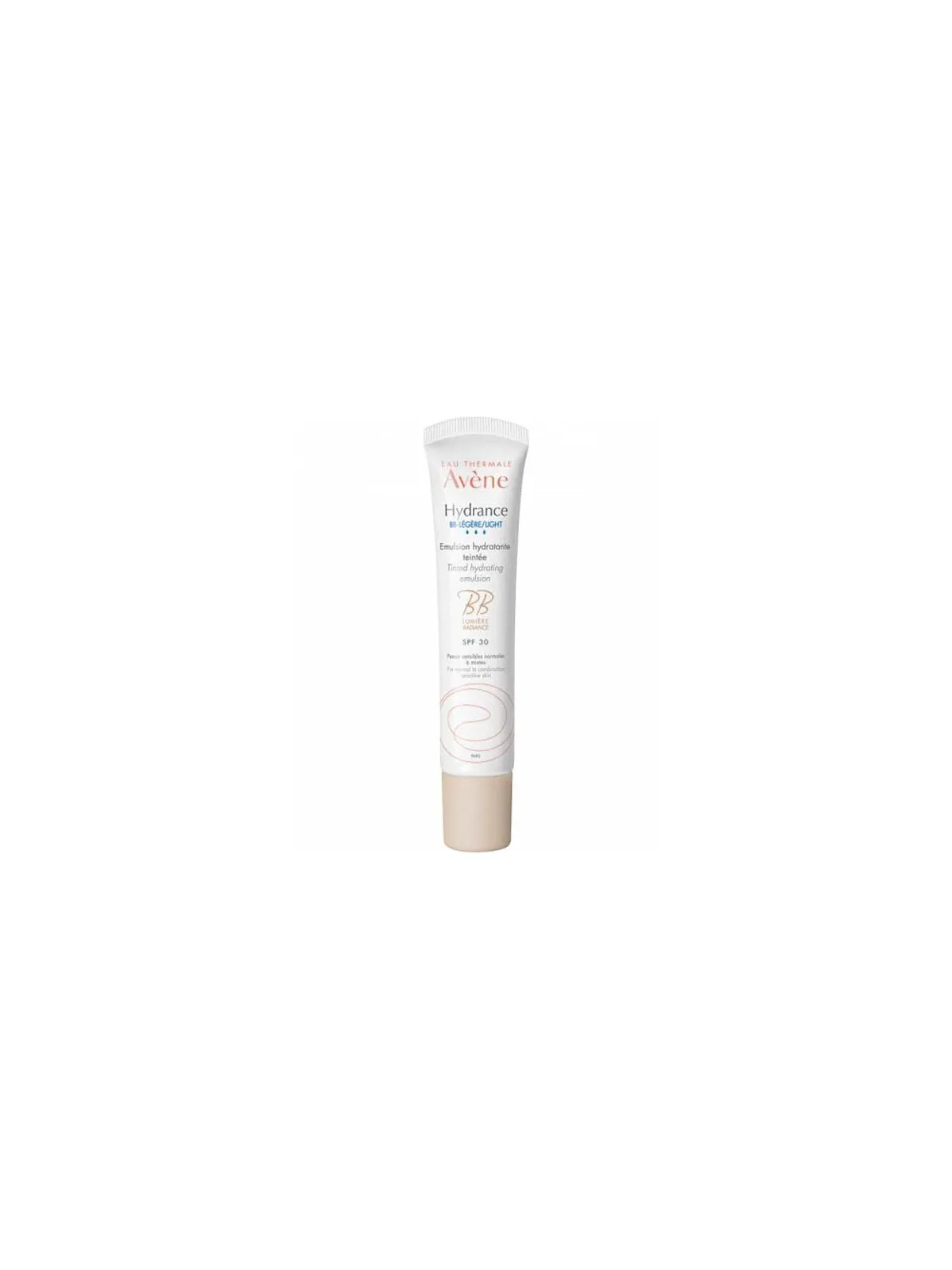 Avène hydrance bb-light émulsion hydratante teintée spf 30 tube 40ml