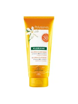Klorane polysiane gel crème solaire SPF30 200ml