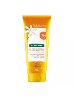 Klorane polysiane gel crème solaire SPF30 200ml