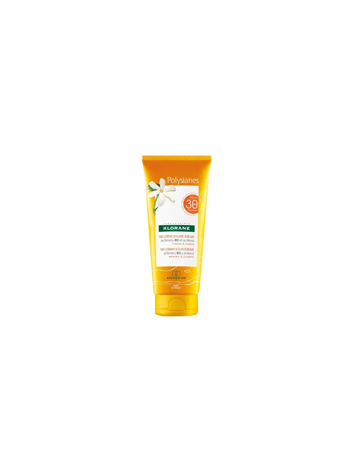 Klorane polysiane gel crème solaire SPF30 200ml