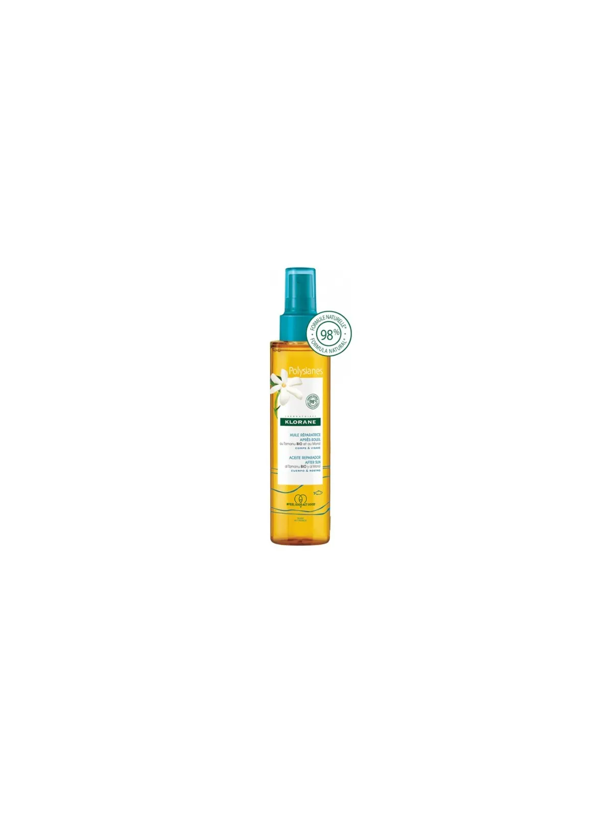 Klorane polysiane huile réparatrice après-soleil 150ml