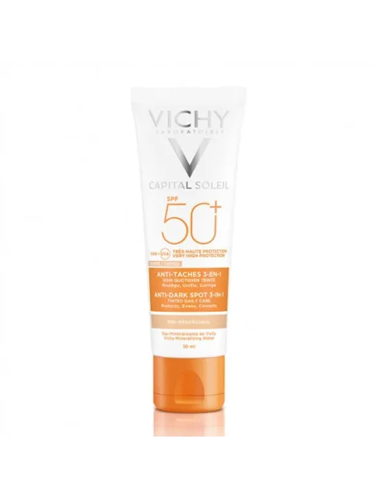 VICHY Capital Soleil Soin Anti-tâche Teinté SPF50+ 50ML