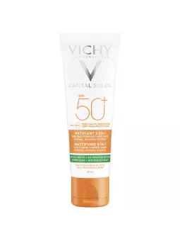 VICHY Capital Soleil Matifiant 3 en 1 SPF50+ 50ML