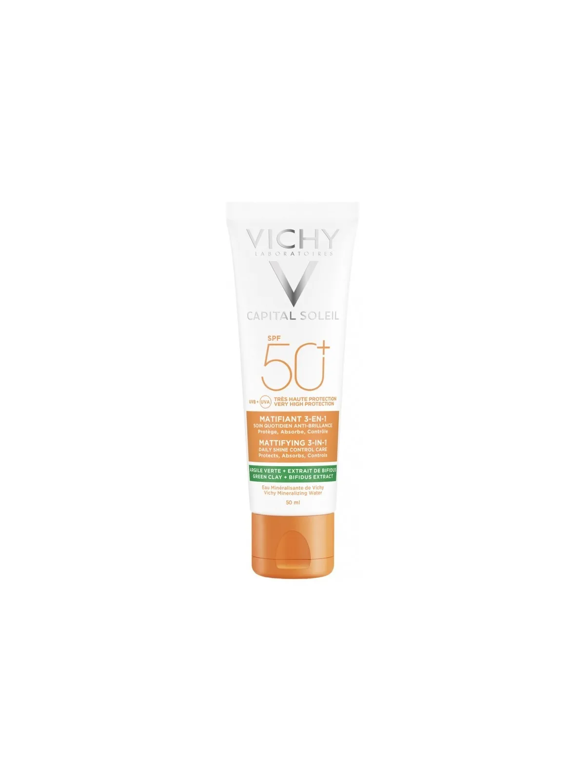 VICHY Capital Soleil Matifiant 3 en 1 SPF50+ 50ML