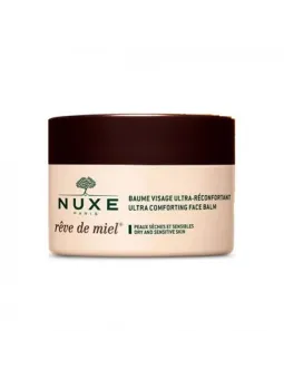 Nuxe rêve de miel baume visage ultra-reconfortant pot 50ml