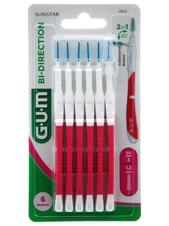 GUM Brossettes 1.2mm Bi-Direction Modèle : 2614