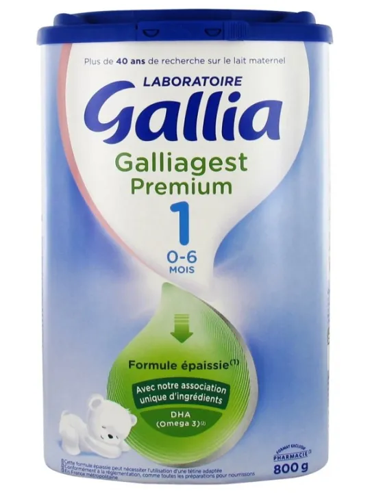 GALLIA Lait Galliagest 1 boite de 800G