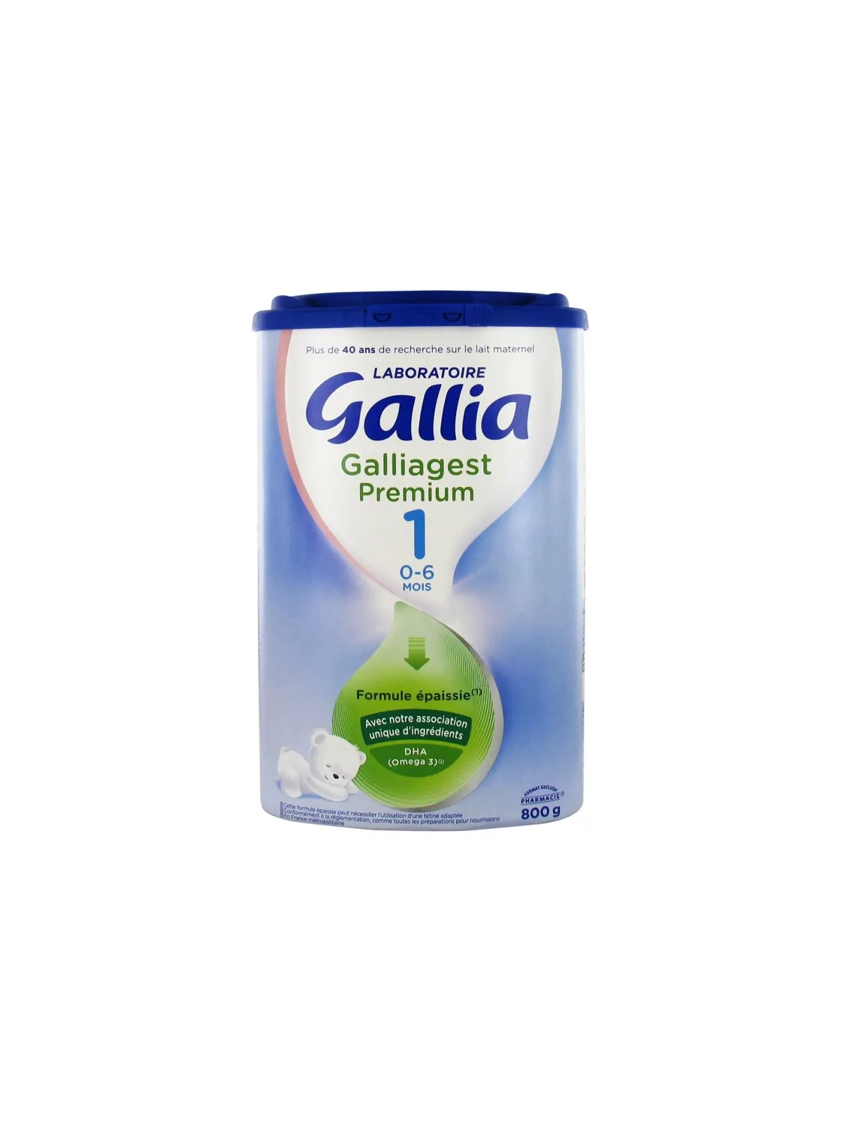 GALLIA Lait Galliagest 1 boite de 800G