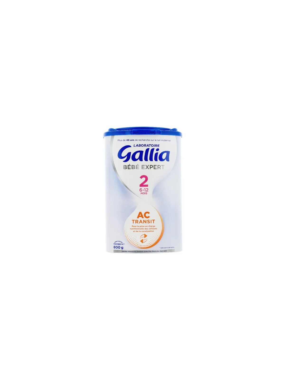 GALLIA Expert AC Transit 2 Lait en Poudre Boite 800G