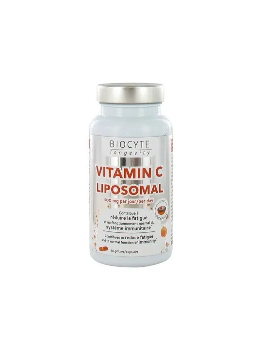 BIOCYTE Vitamine C Liposomal Gélules boite de 30