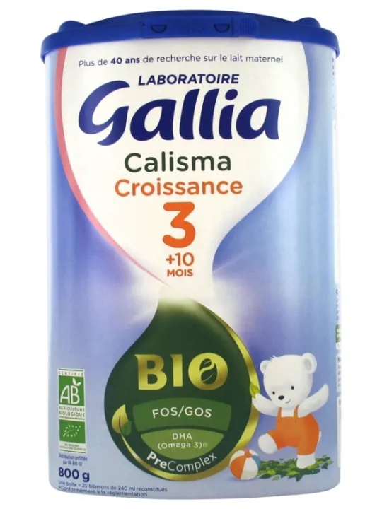 GALLIA Lait  Calisma 3 BIO boite de 800G