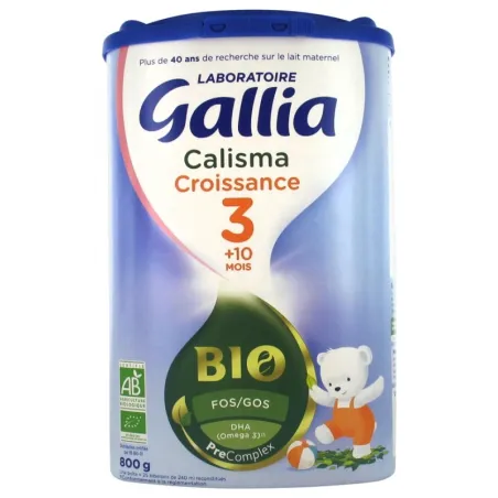 GALLIA Lait  Calisma 3 BIO boite de 800G