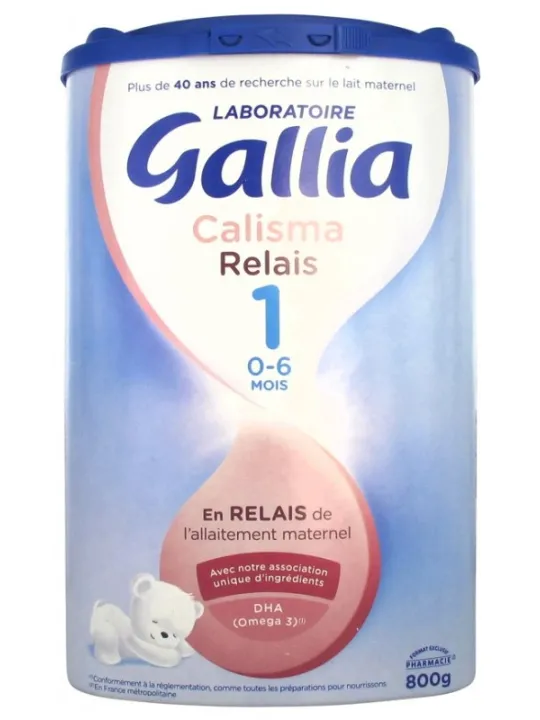 GALLIA Lait Calisma Relais 1 boite de 800G