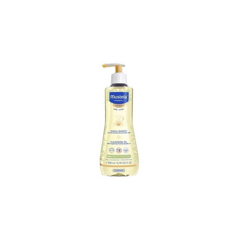 MUSTELA Huile Lavante Peaux Sèches 500ML