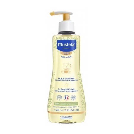 MUSTELA Huile Lavante Peaux Sèches 500ML