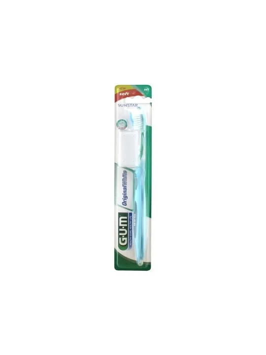 GUM Brosse à Dents Original White Souple Compacte n°561