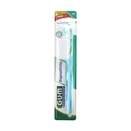 GUM Brosse à Dents Original White Souple Compacte n°561