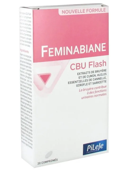 PILEJE FEMINABIANE CBU FLASH CPR BTE 20