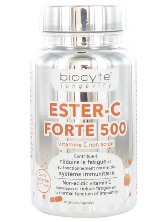 BIOCYTE Ester-C Forte 500 Gélule boite de 30