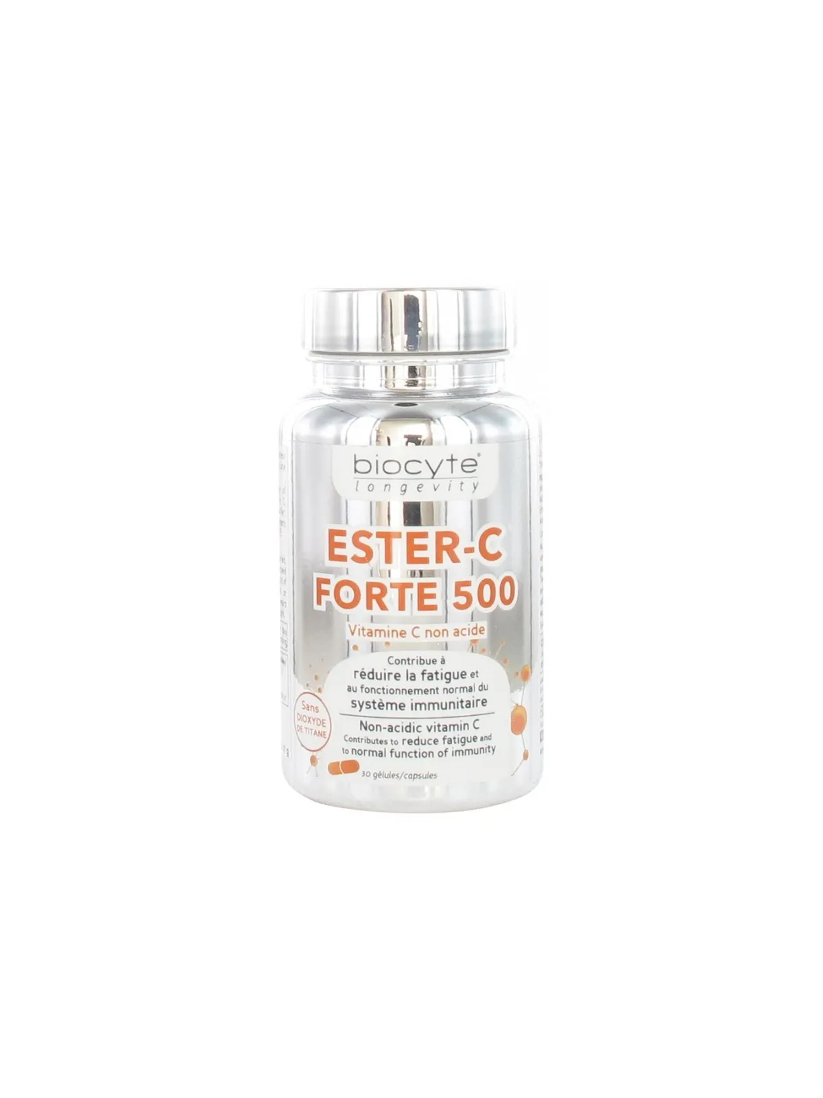BIOCYTE Ester-C Forte 500 Gélule boite de 30