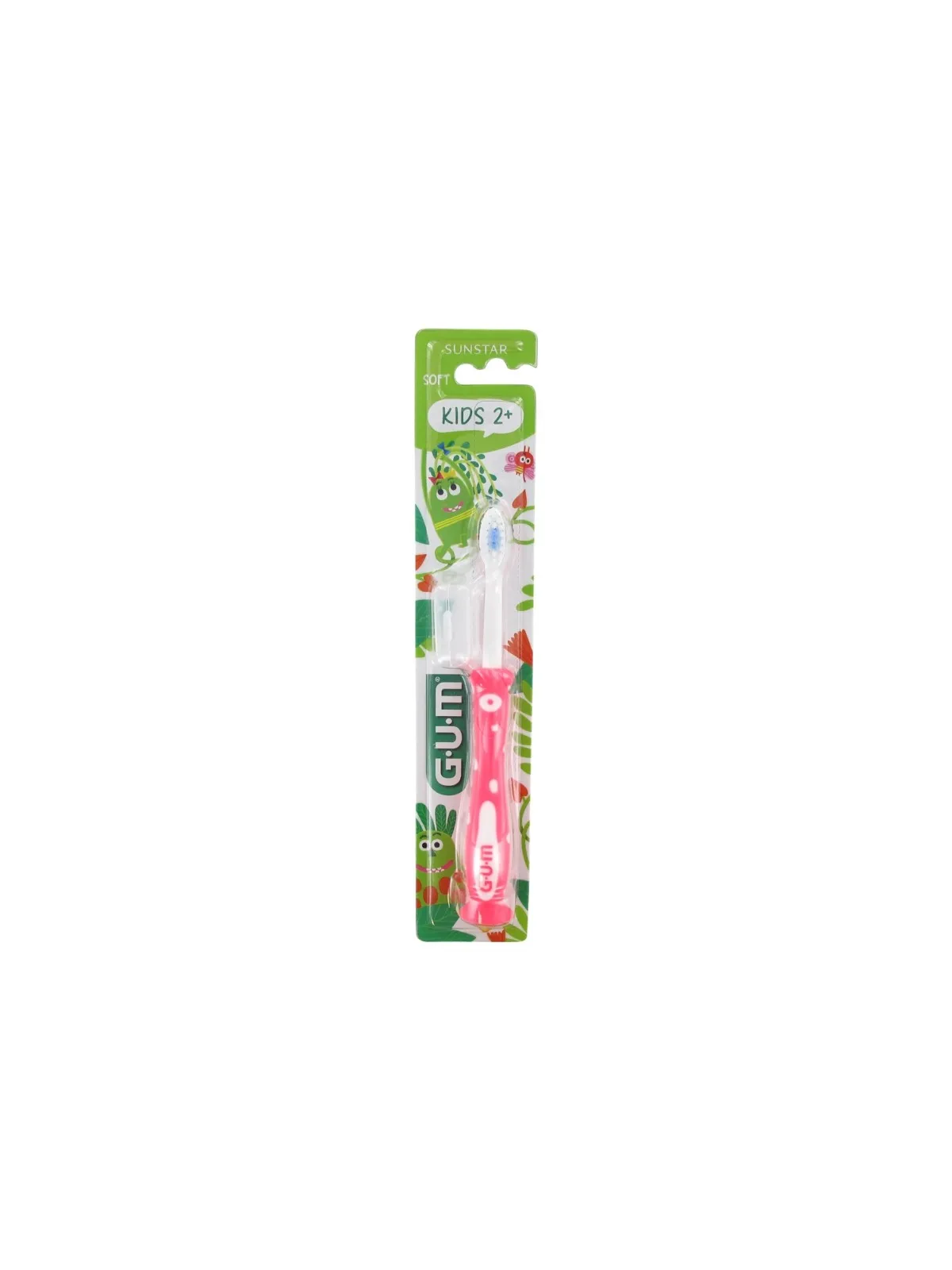 GUM Brosse à Dents Kids + 2 Ans n°901