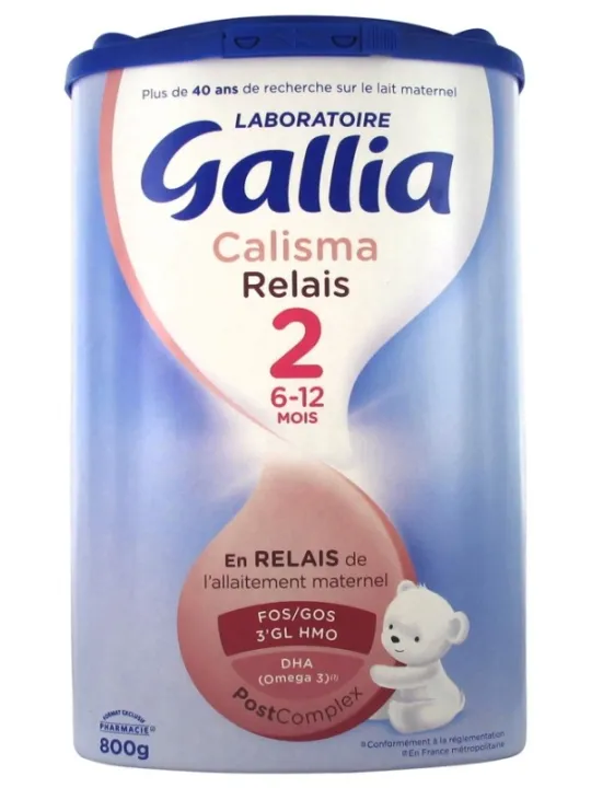 GALLIA Lait Calisma Relais 2 boite de 800G