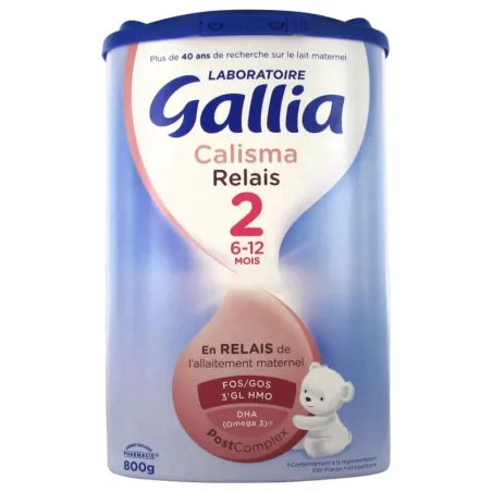 GALLIA Lait Calisma Relais 2 boite de 800G