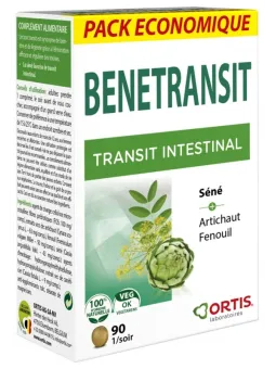 ORTIS Bénétransit transit Intestinal Comprimés boite de 90